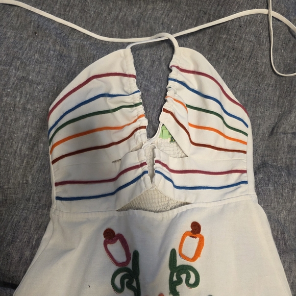 FARM Rio Colorful Embroidered Maxi Dress - Picture 7 of 11